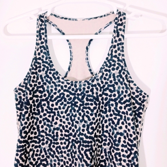 Lululemon Printed Dots Razer Back Tank Top - Picture 3 of 4